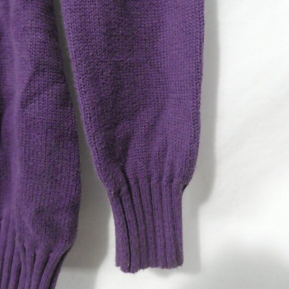 GUESS | medium | Purple Cowl Neck Sweater - Picture 14 of 16